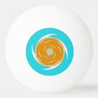 Balle De Ping Pong Motif Twirl du sud-ouest