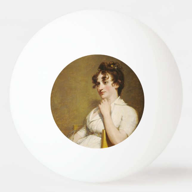 Balle De Ping Pong Nelly Grandgirl du président Washington (Devant)