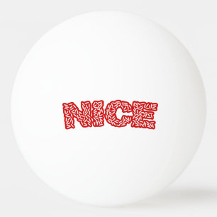 Balle De Ping Pong Nice Riz