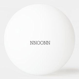 BALLE DE PING PONG NNOONN SIMPLE LOGO ONE STAR PING PONG BALL