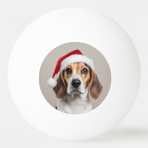 Balle De Ping Pong Noël beagle