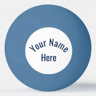 Balle De Ping Pong Nom customisé