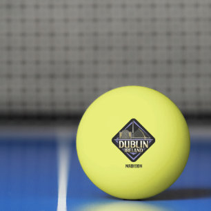 Balle De Ping Pong Nom personnalisé Dublin Irlande