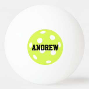 Balle De Ping Pong Nom personnalisé Pickleball
