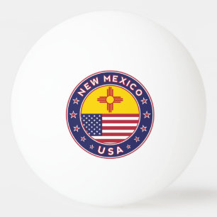 Balle De Ping Pong Nouveau-Mexique