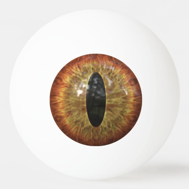 Balle De Ping Pong Oeil de monstre (Devant)