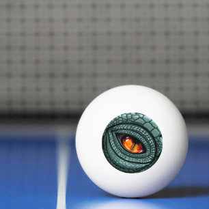 Balle De Ping Pong Œil de prédateur reptile primitif