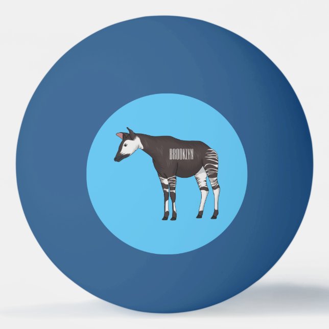 Balle De Ping Pong Okapi (Devant)