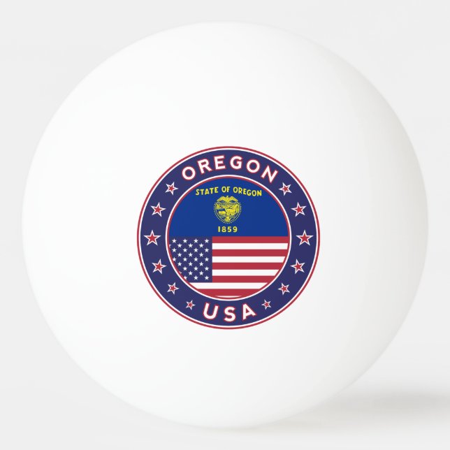 Balle De Ping Pong Oregon (Devant)