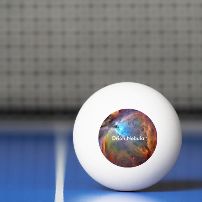 Balle De Ping Pong Orion Nebula Space Galaxy (Filet)