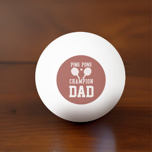 Balle De Ping Pong Papa Champion Sport Monogramme Ping Pong Ball