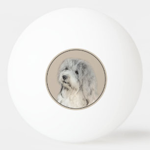 Balle De Ping Pong Peinture Havanaise (Gold Sable) - Art Chien origin