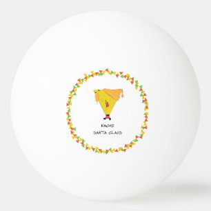 Balle De Ping Pong Père Noël Nacho avec chips