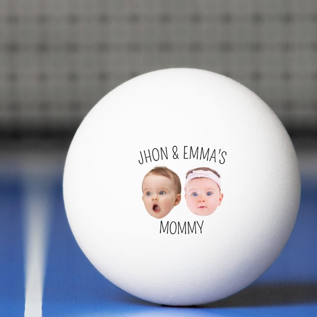 Balle De Ping Pong Photos personnalisées Enfants, cadeau de la fête d (Créateur téléchargé)