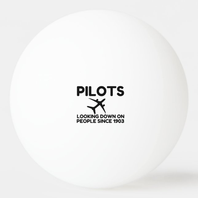 Balle De Ping Pong Pilote (Devant)