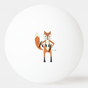 Balle De Ping Pong Ping Foxy