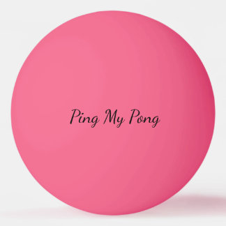 Balle De Ping Pong Ping My Pong Ping Personnalisé Ping Pong Ball