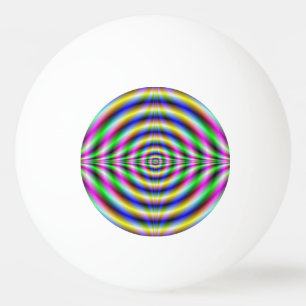 Balle De Ping Pong Ping Pong Ball Psychedelic Neon Eye
