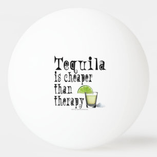 BALLE DE PING PONG PING PONG BALLS - TEQUILA, PLUS CHER QUE LA THÉRA