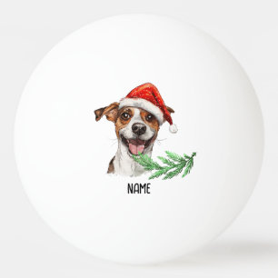 Balle De Ping Pong Ping pong Joyeux Noël avec Chien Père Noël