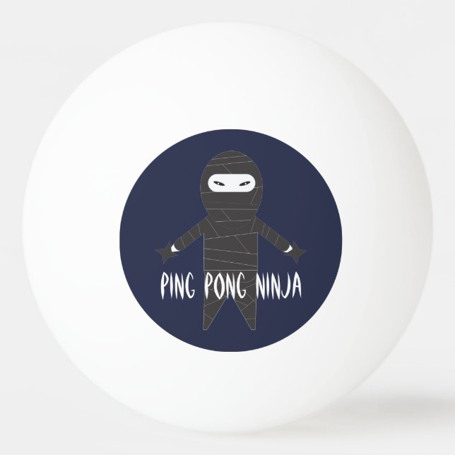 Balle De Ping Pong Ping-pong Ninja - boules de puanteur de cinglement (Devant)