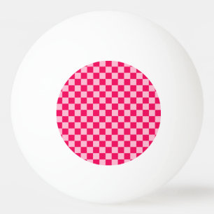Balle De Ping Pong Pink Combination Classic Checkerboard par STaylor