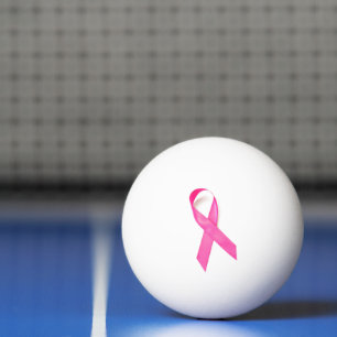 Balle De Ping Pong Pink Ribbon Sensibilisation au cancer du sein