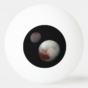 Balle De Ping Pong Pluton et Charon 9e ou système solaire Planète nai