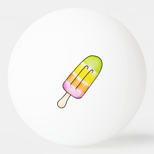 Balle De Ping Pong Popsicle (Devant)