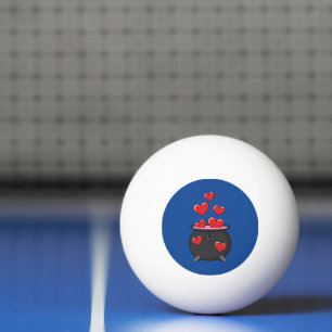 Balle De Ping Pong Potion d'amour des coeurs