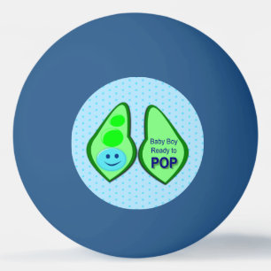 Balle De Ping Pong Prêt pour la pop Baby Boy Pea Blue