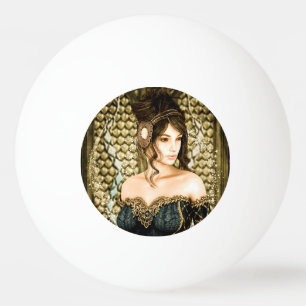 Balle De Ping Pong Princesse de conte de fées