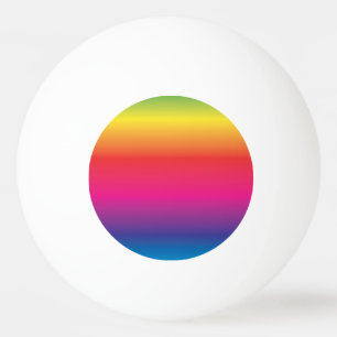 Balle De Ping Pong Rainbow Spectrum Fab Fun