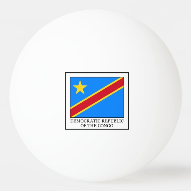 Balle De Ping Pong République démocratique du Congo (Devant)