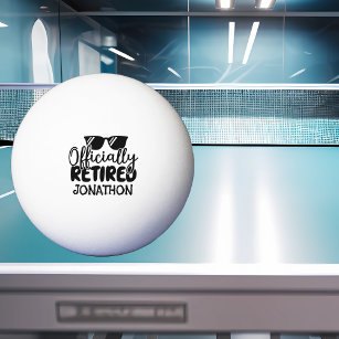 Balle De Ping Pong Retraite officielle Nom personnalisé Retraite