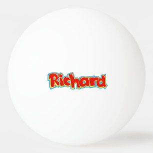 Balle De Ping Pong Richard graffiti