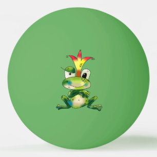 Balle De Ping Pong roi grenouille