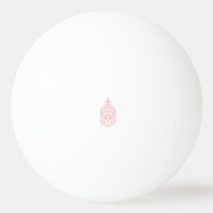 Balle De Ping Pong Rose foncé, Agany à chasse, Design décoratif