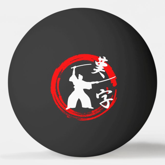 Balle De Ping Pong Samurai (Devant)