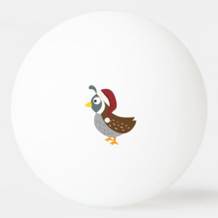 Balle De Ping Pong Santa Quail