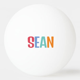 Balle De Ping Pong Sean