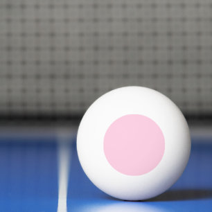 Balle De Ping Pong Sensibilisation au cancer du sein clair rose clair
