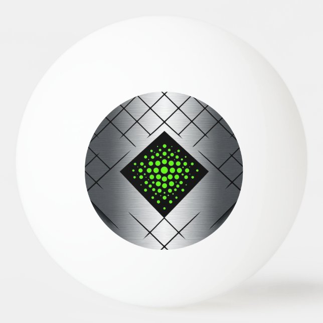 Balle De Ping Pong Silver Pong Beat (Devant)