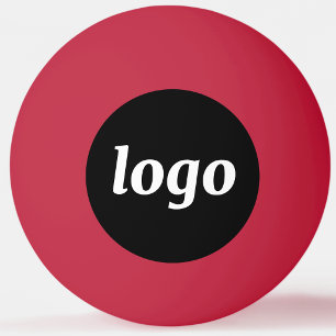 Balle De Ping Pong Simple logo de branding promotionnel pour les entr