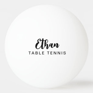 Balle De Ping Pong Simple Table Tennis Script Nom Ping-Pong Ball