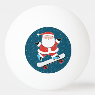 Balle De Ping Pong Skateboard de Noël