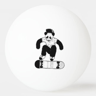 Balle De Ping Pong Skateboard Panda
