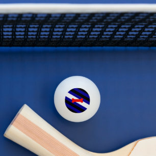 Balle De Ping Pong SlipperyJoe's Puppy Play Pride drapeau fétiche LGB