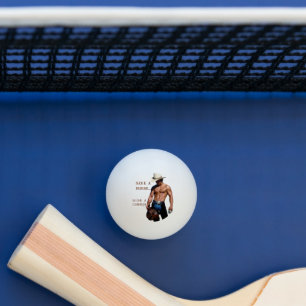 Balle De Ping Pong SlipperyJoe's Save a horse Ride A Cowboy casquette
