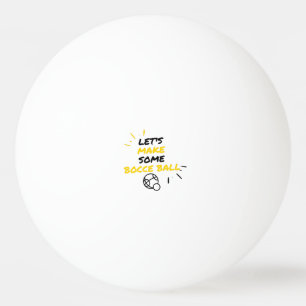 Balle De Ping Pong Sportif de bocal